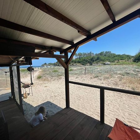 Sea Caravan On The Beach Kiten  Exterior foto