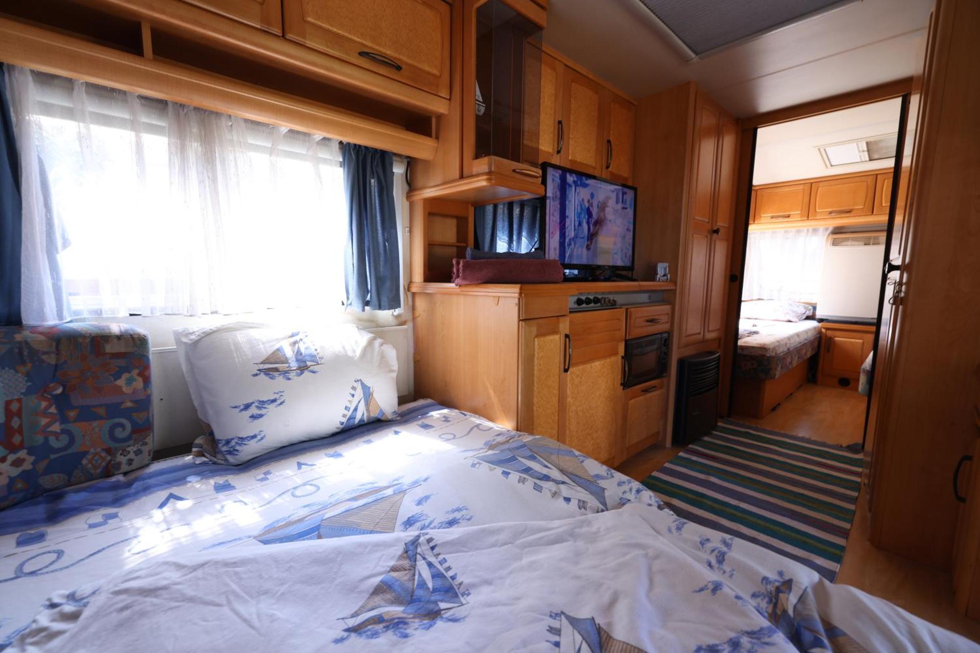 Sea Caravan On The Beach Kiten  Exterior foto